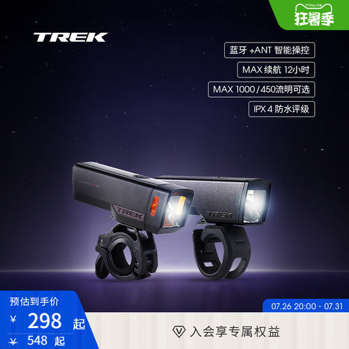 TREK崔克Commuter自行车前车灯