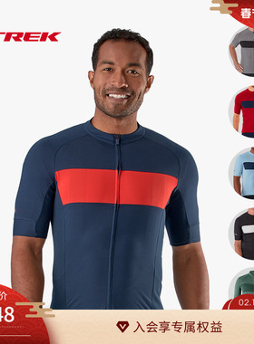 TREK崔克Circuit LTD男式轻薄透气修身防晒短袖骑行服