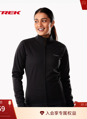 TREK崔克Circuit Softshell女式防风防水柔软保暖软壳骑行夹克