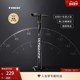 TREK崔克Bontrager Charger落地式公路山地自行车通用高压打气筒