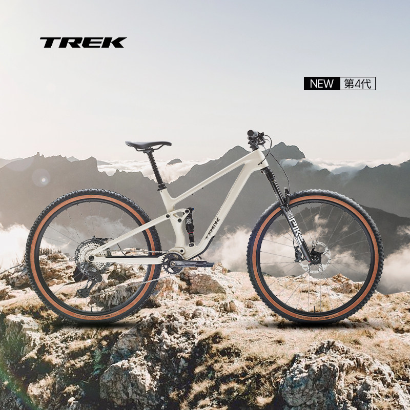TREK崔克TOP FUEL 9.8 XT Di2碳纤维电变全避震软尾山地自行车
