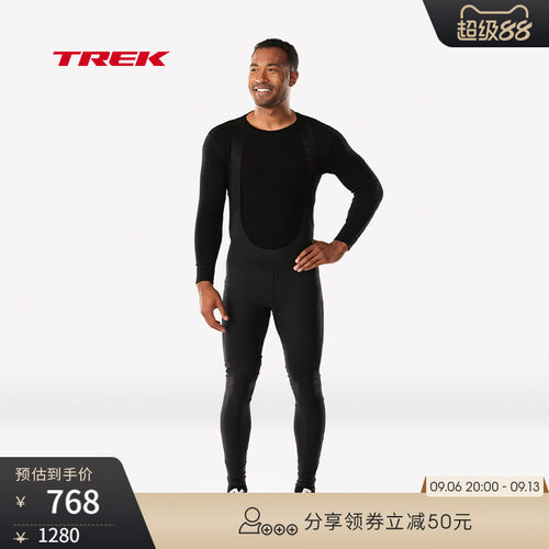 TREK崔克Circuit抓绒骑行背带裤