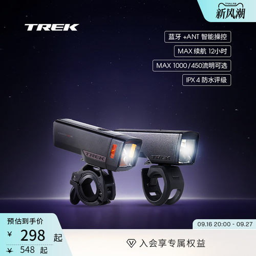 TREK崔克Commuter自行车前车灯