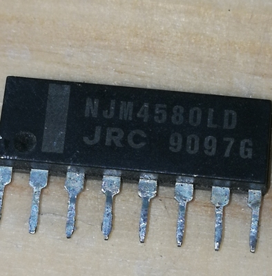 【原装进口拆机】NJM4580LD,双路运算放大器
