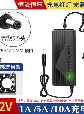 3.7V4.2V1A5A6A8A10A大容量18650组聚合物软包三元锂电池组充电器