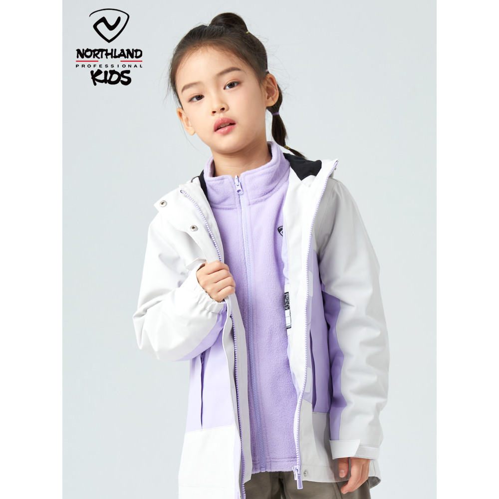 诺诗兰童装儿童冲锋外套女童