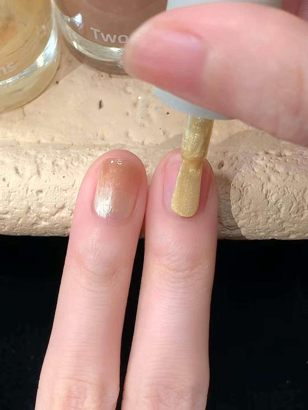 金咖晕染阳光下淡淡的金色太迷人啦：SLP373叮当响愿S097厚乳拿铁,彩妆/香水/美妆工具,指甲油,淘宝优惠券,粉丝福利购,淘宝优惠卷