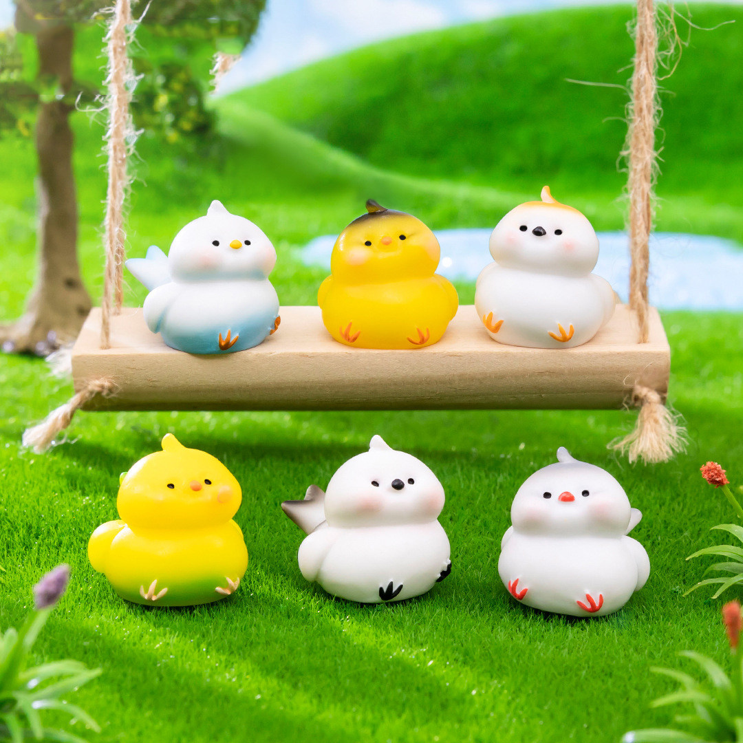 微景观树脂小摆件可爱彩色小肥鸟园艺DIY造景饰品桌面车载小摆件,家居饰品,装饰摆件,淘宝优惠券,粉丝福利购,淘宝优惠卷