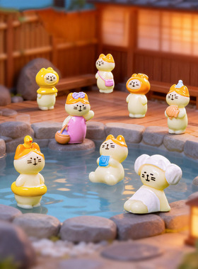 微景观创意可爱旅行Zakka小猫萌粒公仔 DIY装饰品迷你桌面小摆件