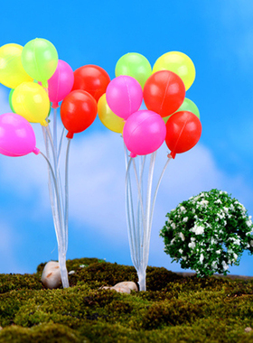 苔藓微景观心形摄影道具工艺品