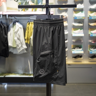 李宁休闲短裤男子2025秋季新款韦德系列速干透气运动短裤AKSV067