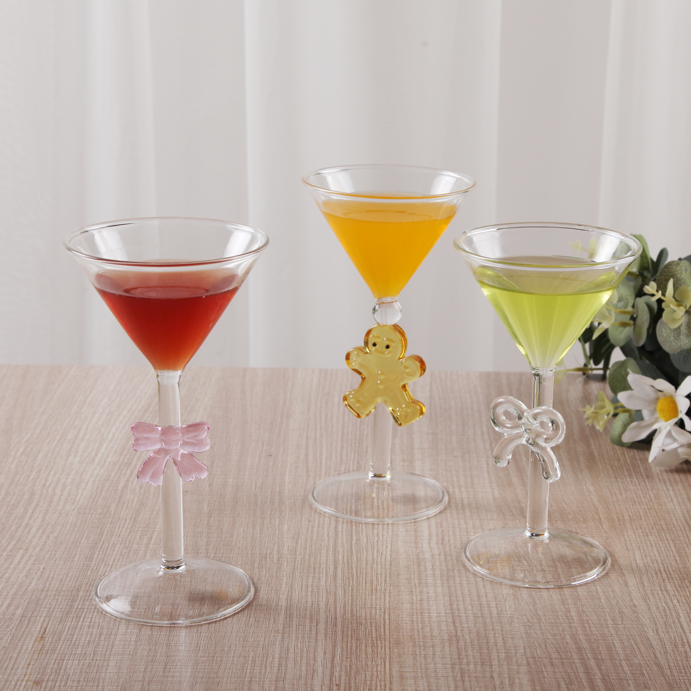明星同款蝴蝶结高脚杯情侣闺蜜结婚生日礼物法式红酒杯