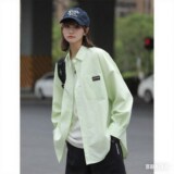 1404-1-9139-509183-P55时尚新款港风新中式休闲短袖衬衫，男装T恤，星座1404-1