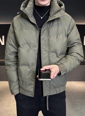 1404-2-FS209—P150高品质印花50绒棉衣潮流时尚简约休闲百搭1帅