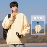 复古日系外套夹克情侣百搭潮男青少年1404-1-99960-p70，男装夹克，星座1404-1