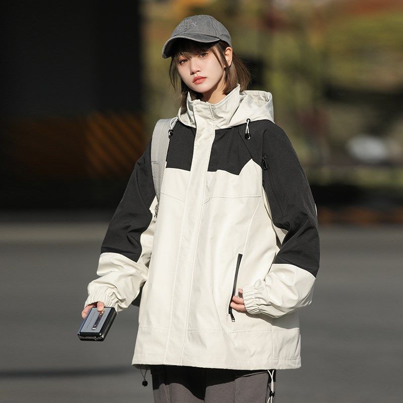 1404-1-9331-p85高品质棒球服冲锋衣潮简外套约休闲百搭图片