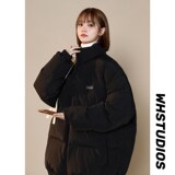 男女2022棉服两面穿棉衣棉外套1404-1-MY9377P100，男装夹克，星座1404-3