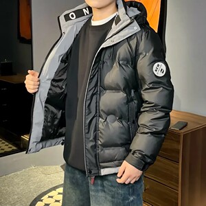 1404-731--p134--2025休闲宽松青少年百搭 防风 保暖羽绒服图片
