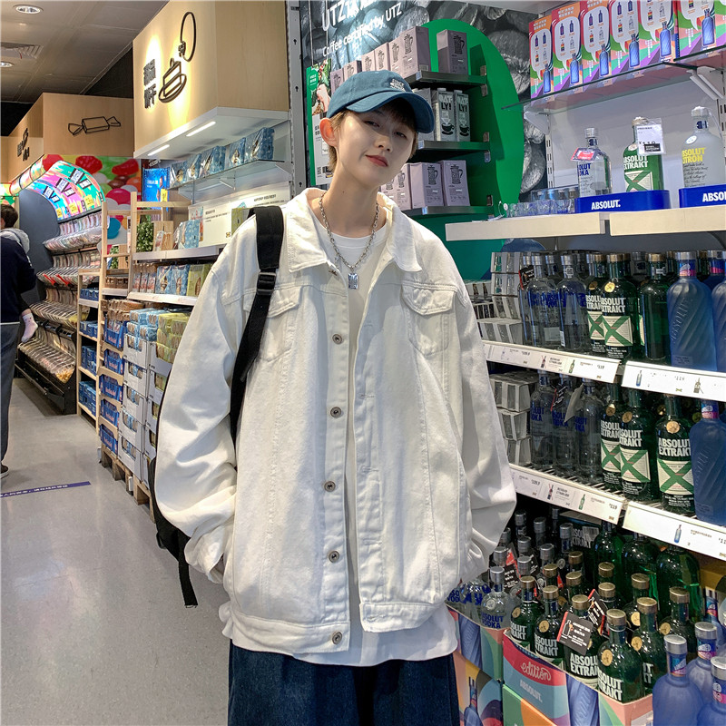 夹克男春秋款青年潮日系时尚修身免烫714-1-S15-S66，男装夹克，星座1404-3