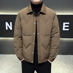 1404-2-AS205—P149高品质印花50绒棉衣潮流时尚简约休闲百搭1,秋冬季印花衬衫穿搭图片