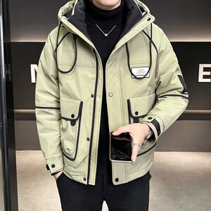 1404-9985--p165--2025休闲宽松青少年百搭 防风保暖羽绒服图片