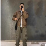 1404-2-D2404-p112--2025休闲宽松青少年时尚百搭夹克，男装夹克，星座1404-1