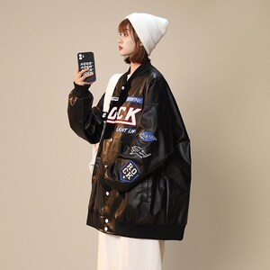1404-1-9211-p高品质棒球服潮 时尚简约休闲夹克 百搭外套图片