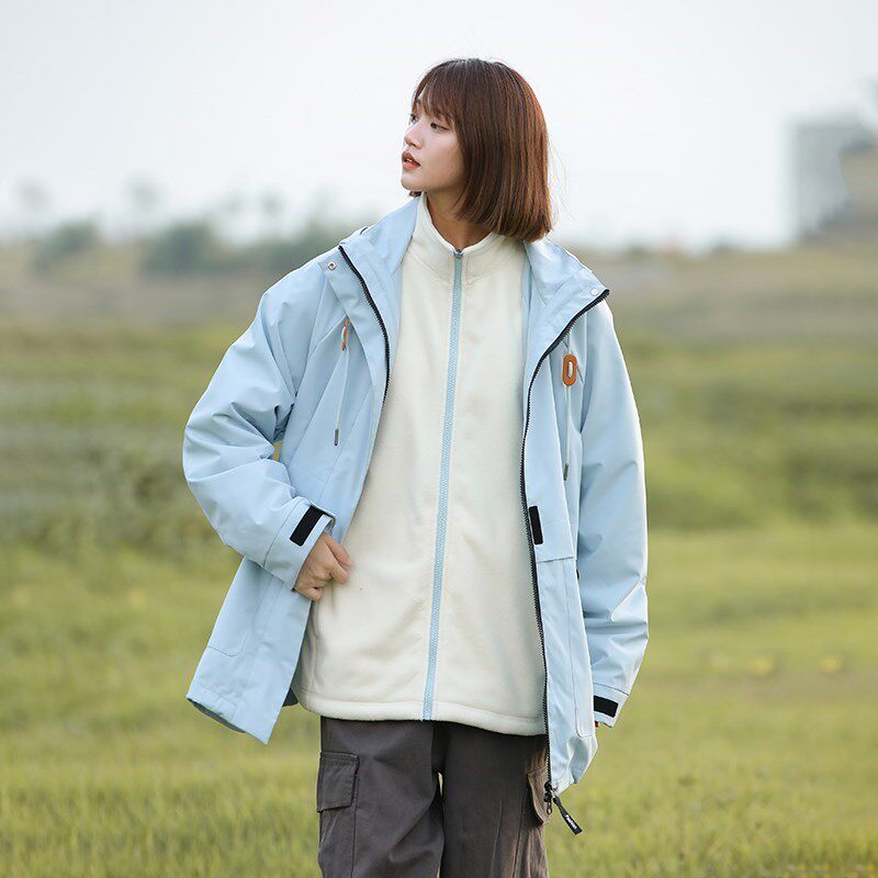 1404-1-9635118三合一P115百搭新款港风平铺夹克男生外套，男装夹克，星座1404-1