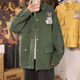 1404-2-S608-单P88男百搭新款港风夹克外套休闲大码风衣，男装夹克，星座1404-3