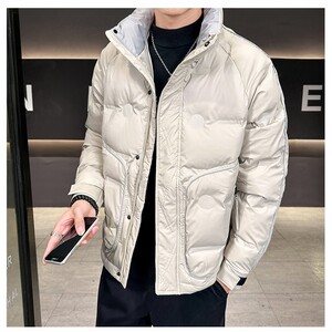 1404-745--p124--2025休闲宽松青少年百搭 防风 保暖羽绒服图片