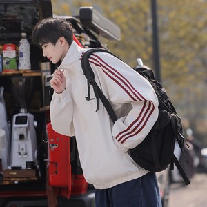 复古女外套夹克 情侣百搭潮男女青少年1404-1-99969-p75图片