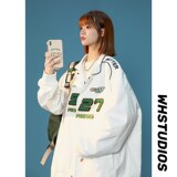 1404-1-9206-p87高品质棒球服潮流时尚简约休闲百搭外套F，男装夹克，星座1404-3
