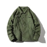 1404-3-S15-P65男款青年日系修身进口休闲精品牛仔夹克衫纯棉外套，男装工装外套，星座1404-1