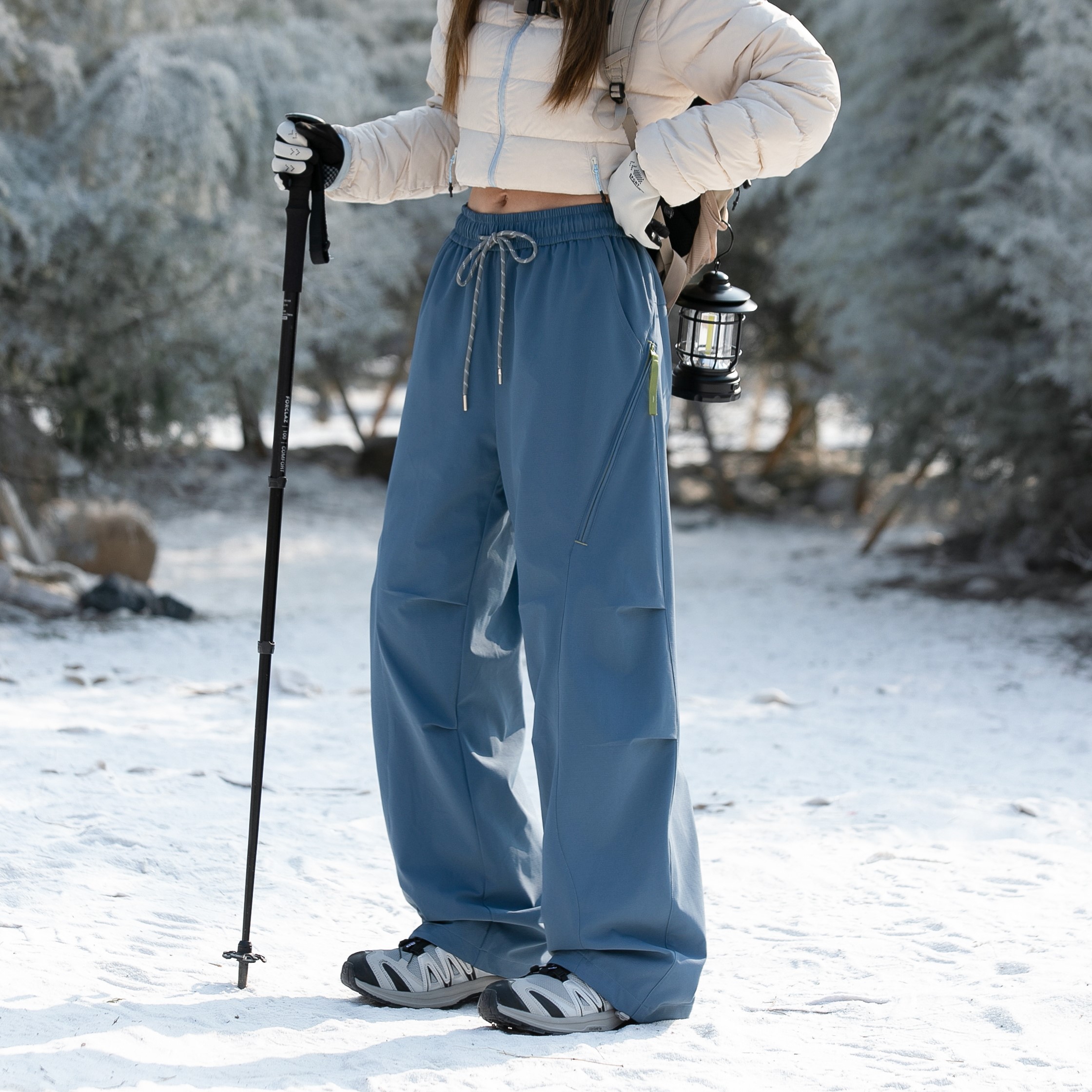 1404-2-63578-p83--2025 休闲宽松 立体 青少年百搭 冲锋裤