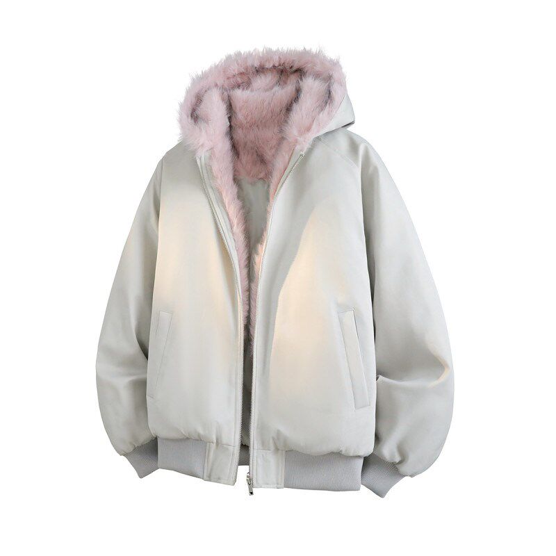 棉服女宽松加厚保暖棉衣袄外套面包服潮1404-1-99981-P95,男装棉衣,星座1404-1
