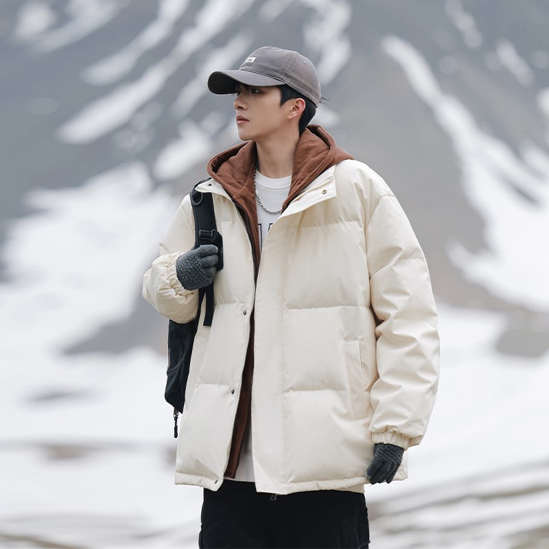 1404-2-D6561-p260--2025休闲宽松青少年百搭 90绒羽绒服