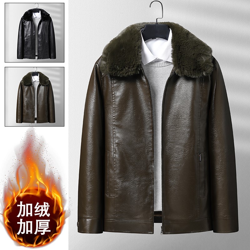 1404-2-5722-p50-2025 休闲宽松 立体 外套皮衣图片