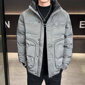 1404-745--p124--2025休闲宽松青少年百搭防风 保暖羽绒服,男装羽绒服,星座1404-1