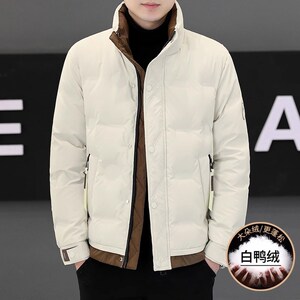 1404-2-G6617—P98高品质印花棉衣潮流时尚简约休闲百搭1帅气5,胖妹妹小腿粗冬季穿衣搭配图片
