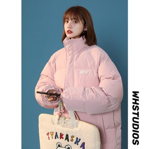 男女加厚棉衣 新款港风1404-1-MY236-P105棉衣保暖棉服图片