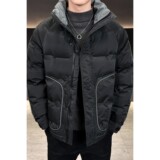 1404-745--p124--2025休闲宽松青少年百搭防风保暖羽绒服，男装羽绒服，星座1404-1