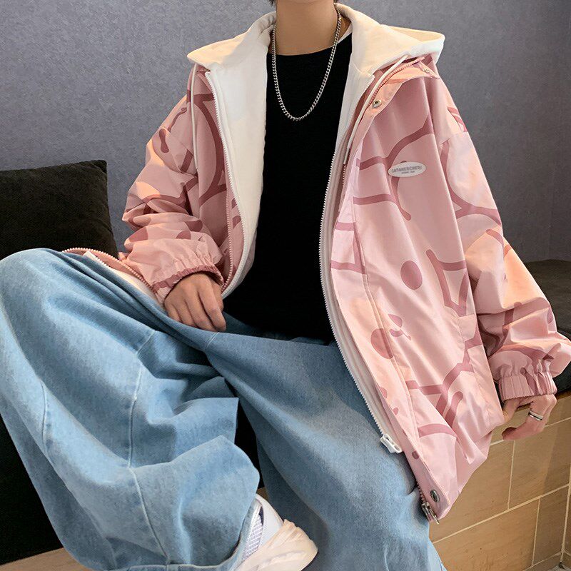 1404-1-k2228-P85男女百搭新款夹克中性外套休闲大码好好款,男装夹克,星座1404-3
