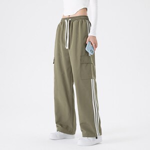 男装春秋纯棉季款新款日系女裤子 运动休闲潮1404-1-9295-50图片