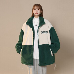 1404-2-my9369—P100高品质印花棉衣潮流时尚简约休闲百搭1痞帅2图片