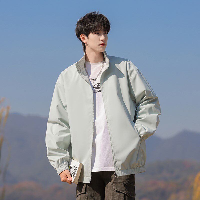 复古日系外套夹克情侣百搭潮男青少年1404-1-99960-p70，男装夹克，星座1404-1