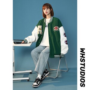 1404-1-9200-p85高品质棒球服潮流时尚简约休闲百搭夹克图片