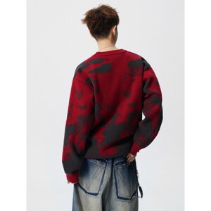 1404-1-9871-p72棒球服 潮时尚 冲锋衣休闲扎染夹克图片