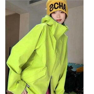 休闲男装女新品c冲锋衣多巴胺穿1404-2-17988-P58图片