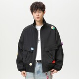 1404-2-99760-p79--2025休闲宽松平铺青少年百搭外套，女装短外套，星座1404-1