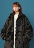 1404-2-S627—P125高品质印花棉衣潮流时尚简约休闲百搭双面穿1，男装棉衣，星座1404-3